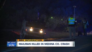 Mail carrier killed in Medina County crash