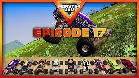 Monster Jam E17 | Downhill Rush 2 - glitched
