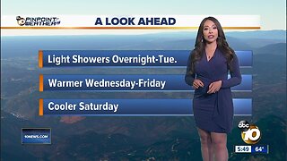 10News Pinpoint Weather with Meteorologist Angelica Campos