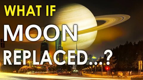 WHAT WOULD HAPPEN IF MOON REPLACED WITH OTHER PLANETS IN THE SOLAR SYSTEM -HD | VENUS | SATURN