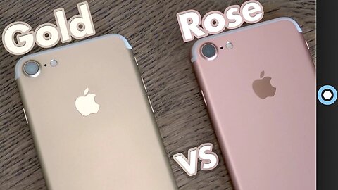 iPhone 7: Rose Gold or Gold?