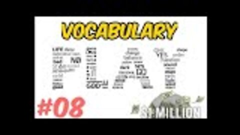 Word Play 🎧 Million dollar vocabulary 8️⃣