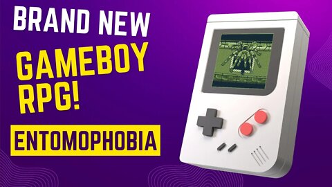 ⭐ Brand New Gameboy Game | ENTOMOPHOBIA | 4K/60ᶠᵖˢ | RPG