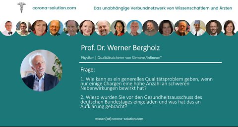 Corona-Solution im Interview mit Prof. Dr. Werner Bergholz am 04.03.2022