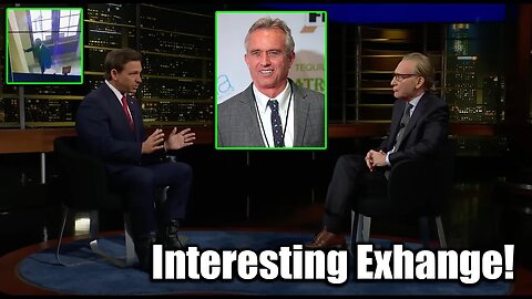 Ron DeSantis vs. Bill Maher: Interesting Exchange! RFK Jr. Plans Indie Run & Congress Fire Alarm.