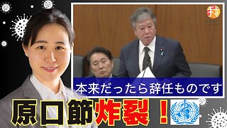 3/12 【生配信】Stopパンデミック条約 原口一博衆議院議員、また委員会で素晴らしい質問を炸裂！