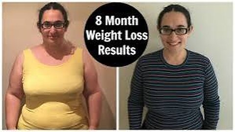 8 month weight loss transformation