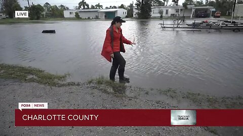El Jobean in Charlotte County sees significant flooding