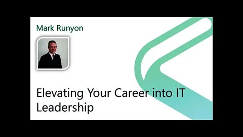 2021 Data.SQL.Saturday.LA presents: Elevating Your Career into IT Leadership