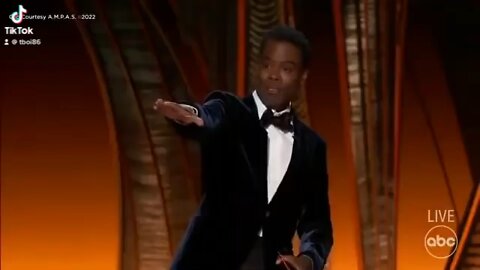 Will Smith Slapping Chris Rock Oscars 2022