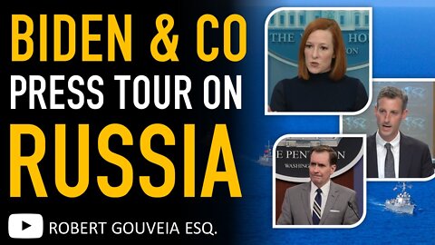 BRINK of WAR: PSAKI, KIRBY and NED PRICE Discuss Ukraine-Russia CRISIS