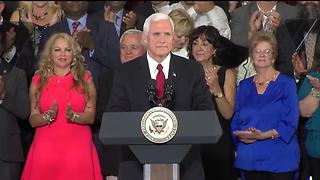 VP Pence talks need for tax reform, health care during Indiana visit