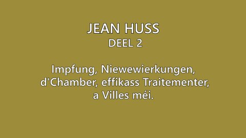 Jean Huss - Deel 2