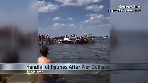 6+ People Injured After Wisconsin Pier Collapse