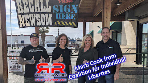 Meet Marti Cook from Coalition for Individual Liberties Rebel Radio Now