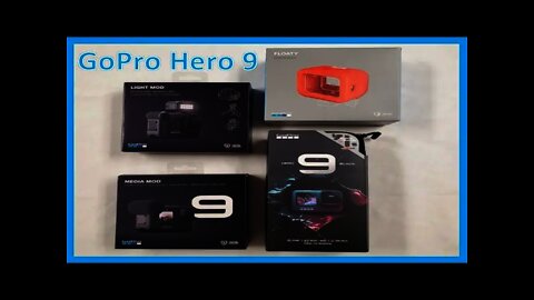 GoPro Hero 9 Unboxing plus Media MOD Light Mod and Floaty