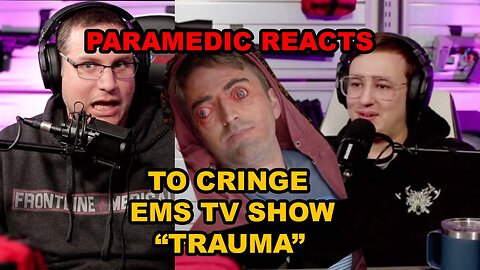 Paramedic Reacts to CRAZY Eyeball Scene in Trauma TV Show!