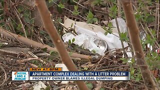 Apartment complex deals with litter problem