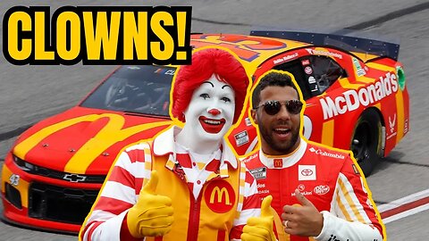 McDonald's HATES NASCAR FANS! Bubba Wallace DEDICATED MEAL DESPITE Calls To DROP DRIVER!
