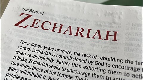 Zechariah 1:15-2:13