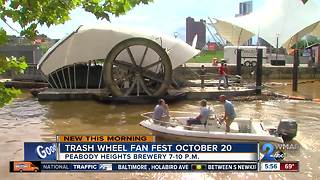 Trash Wheel Fan Fest set for October 20