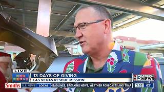 Toys arrive at the Las Vegas Rescue Mission | 13 Days of Giving