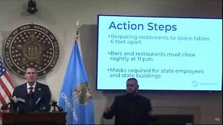 Stitt announces actions to help limit spread of COVID-19