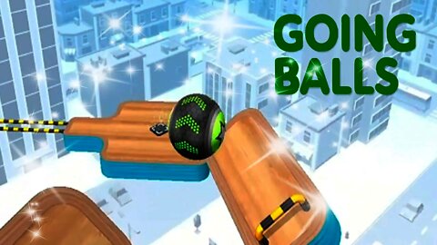 Going Balls Gameplay 🎱🏈⚽ Part #1 Lvl 1-6 -||- Walkthrough All Levels (iOS & Android)