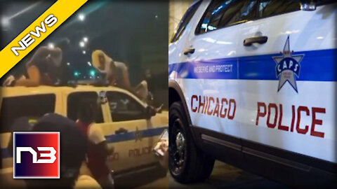 "Chicago PD Investigating BLM Thugs who Twerked on top of Police Cruiser "