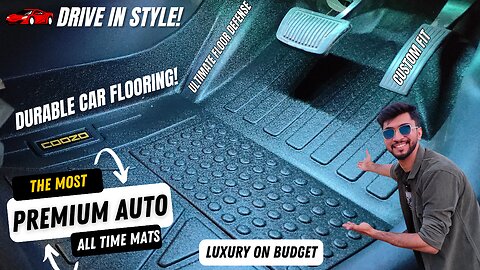 Stay Stylish and Protected with Coozo ATM All-Season Mats