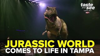 Jurassic World comes to life in Tampa | Taste and See Tampa Bay