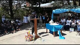 Know where your children are, Police Minister Cele tells mourners at Miguel Louw memorial (z7q)