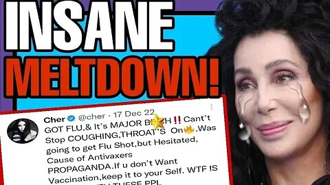 MEGA LIBERAL CHER HAS AN EPIC MELTDOWN ON TWITTER AFTER CATCHING THE FLU