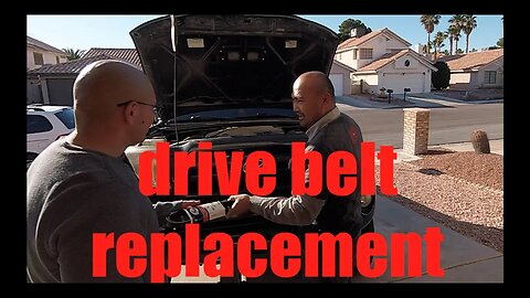 teach a man how to replace his drivebelt Toyota Tacoma 1GR-FE V6 √ Fix it Angel