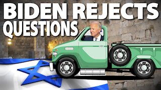 OBiden Want To Run Reporter Over Israel Question