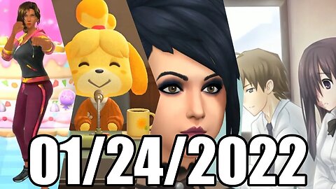 Day 2 // Daily Work Out + Animal Crossing + Sims 4 + Katawa Shoujo // LIVESTREAM // 01/24/2022