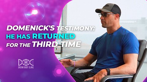 Domenick Testimonial: He has returned for the third time for stem cells