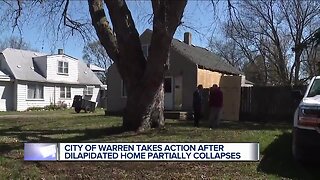 Warren takes action on dilapidated home