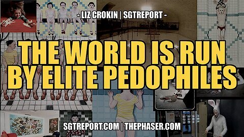 THE WORLD IS RUN BY ELITE PEDOPHILES -- LIZ CROKIN | SGTREPORT