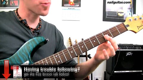 Light Years Away - Joe Satriani - Guitar Tutorial - How To Play Guitar Lessons + Tab Pt.2