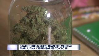 Michigan orders closure of 210 marijuana shops