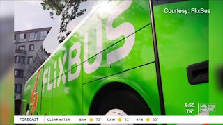 FlixBus launches in St. Pete, relaunches in Tampa Thursday