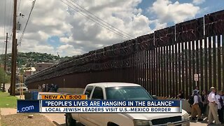 Local Jewish leaders visit the U.S.-Mexico border