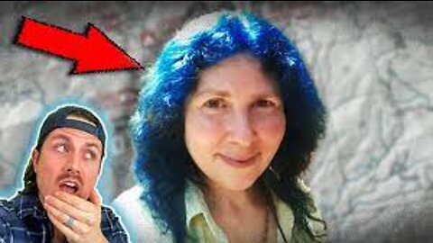 Blue haired woman TERRIFIES authorities
