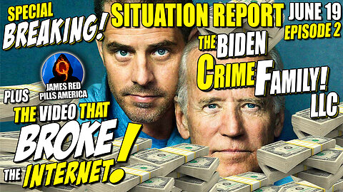 Q3717! SITUATION REPORT 6/19: Biden Crime Family LLC (The Gig Is Up!) Video Just Broke The Internet!