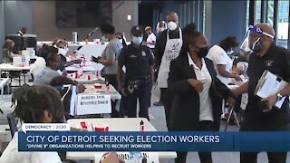 Divine Nine Black fraternities, sororities help recruit election workers for Detroit