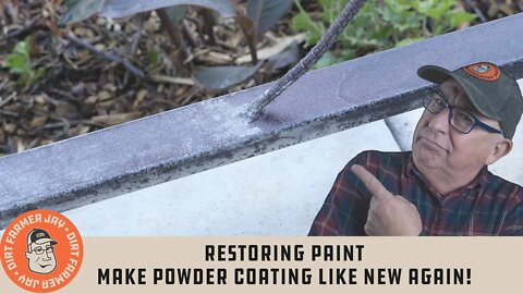 Restoring Paint - Make Powder Coating Like New Again!