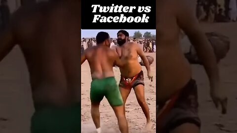 Twitter vs Facebook #shorts #fun#funnyvideo #viral #feedshorts #elonmusk #markzuckerberg #ufc