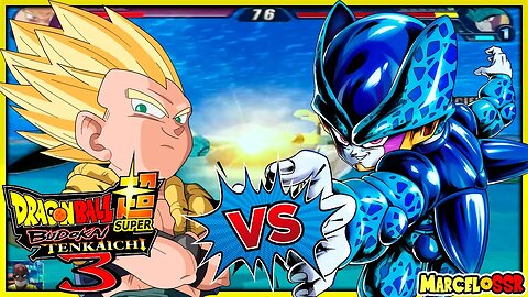 Gotenks SSJ Vs. Cell Jr - Dragon Ball Z: Budokai Tenkaichi 3