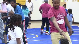 Wrestler starts 'Beat the Streets' program to mentor Cleveland kids